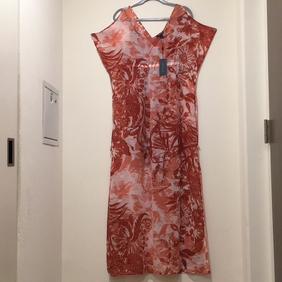 NWT Tommy Hilfiger Saharan Safari Maxi Dress - Picture 2 of 13